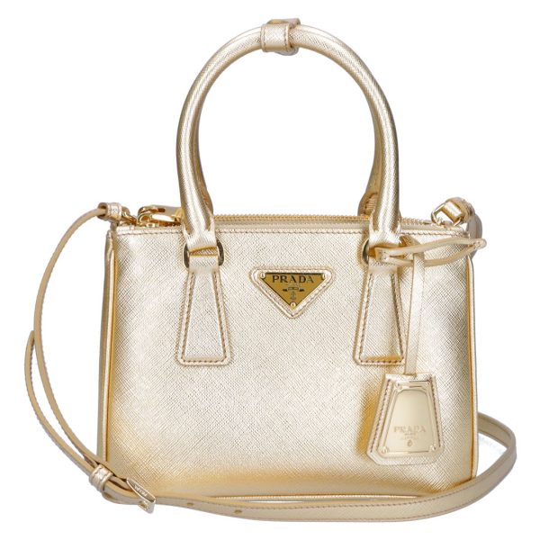 72628 6 PRADA 2WAY Bag SAFFIANO LUX Galleria Mini