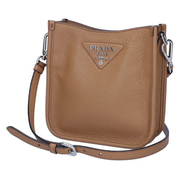 72630 1 PRADA Shoulder Bag DAINO SOFT Brown