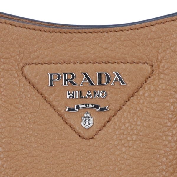 72630 5 PRADA Shoulder Bag DAINO SOFT Brown