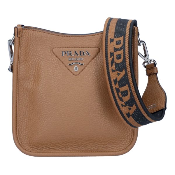 72630 6 PRADA Shoulder Bag DAINO SOFT Brown