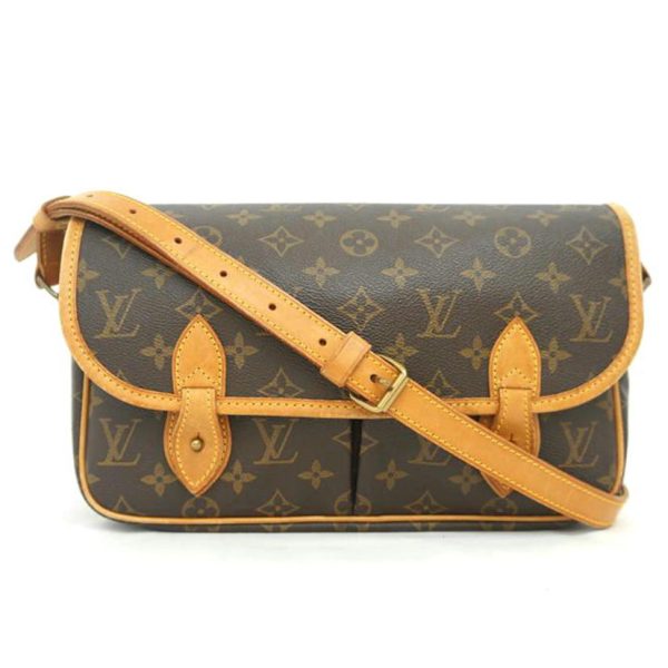 72634 1 Louis Vuitton Givessiére MM Shoulder Bag Monogram Brown