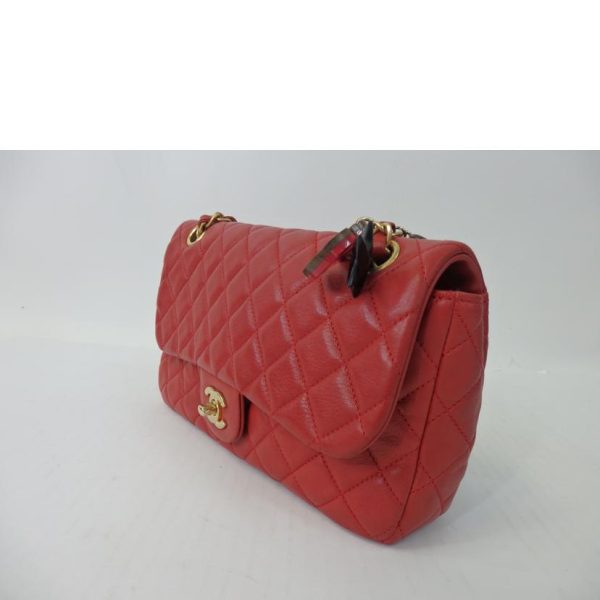 72649 3 Chanel Cocomark Matelassé Shoulder Bag Valentine Limited Edition Red