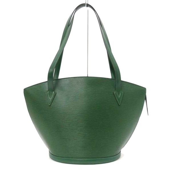 72676 1 LOUIS VUITTON Saint Jacques Shopping Bag Epi Borneo Green