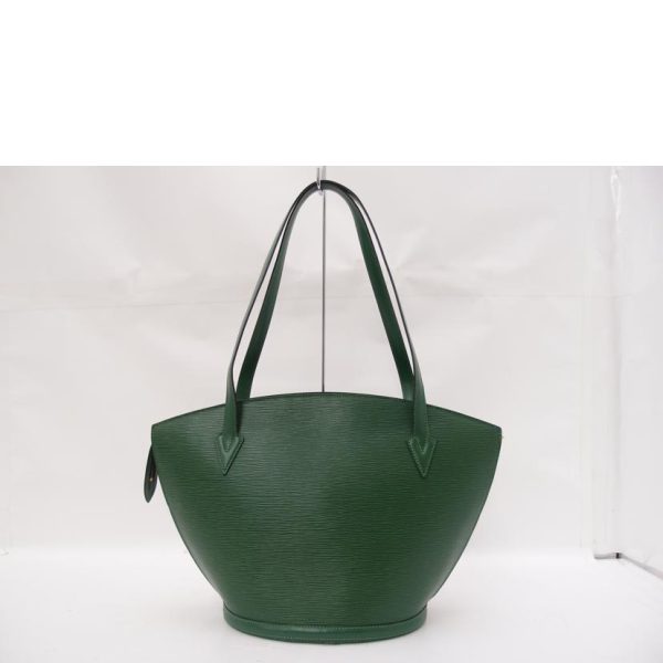 72676 2 LOUIS VUITTON Saint Jacques Shopping Bag Epi Borneo Green