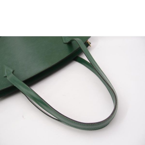 72676 4 LOUIS VUITTON Saint Jacques Shopping Bag Epi Borneo Green