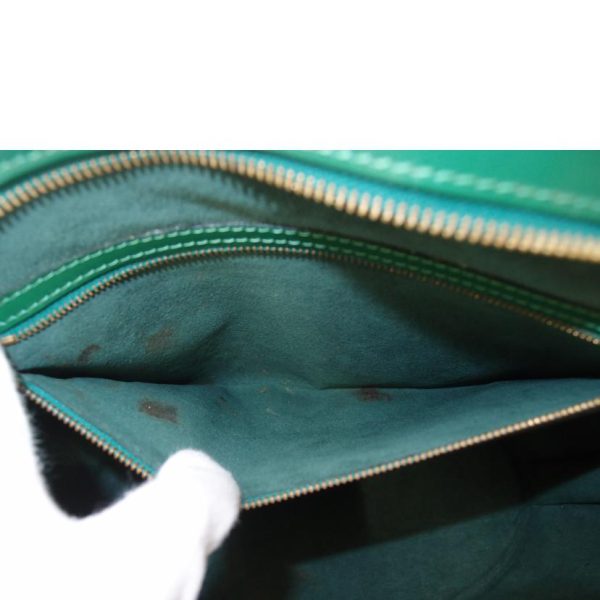 72676 6 LOUIS VUITTON Saint Jacques Shopping Bag Epi Borneo Green