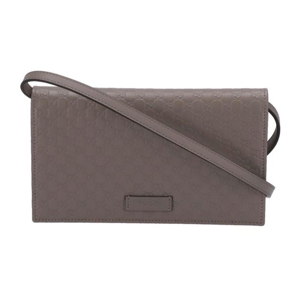 72683 1 Gucci Micro Guccissima Shoulder Wallet