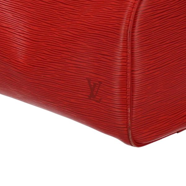 72706 8 Louis Vuitton Speedy 25 Handbag Epi Castilian Red