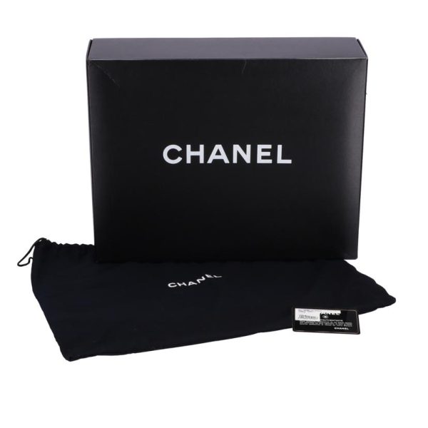 72776 6 Chanel Bonbon Enamel Chain Shoulder Bag Black