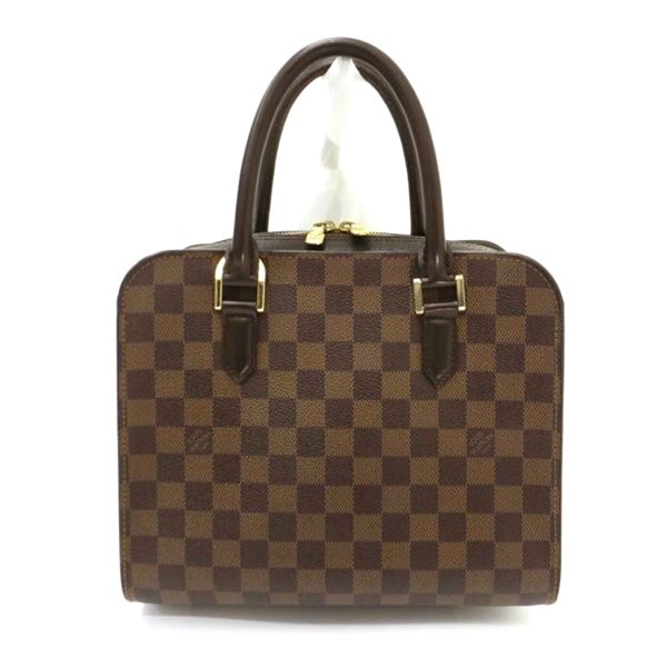 72779 1 Louis Vuitton Triana Damier Bag Brown