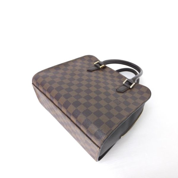 72779 3 Louis Vuitton Triana Damier Bag Brown