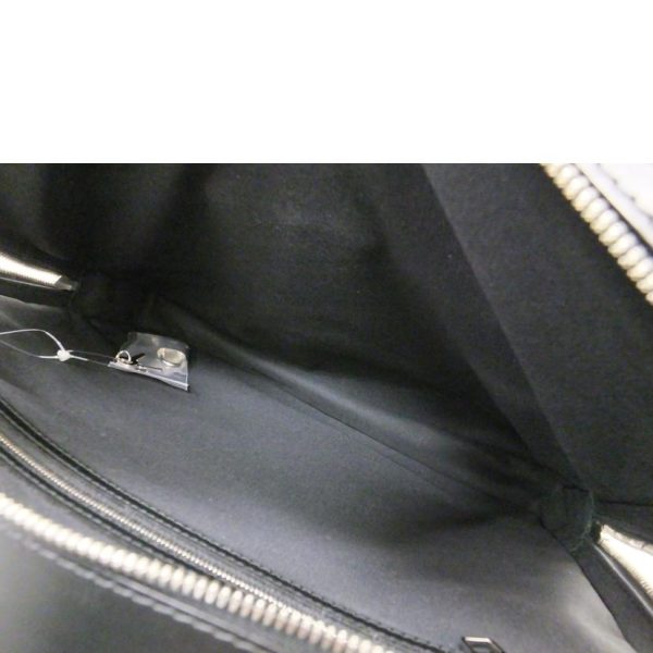 72809 5 Louis Vuitton Bassano GM Bag Epi Leather Black