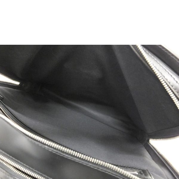 72809 6 Louis Vuitton Bassano GM Bag Epi Leather Black