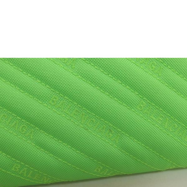 72829 9 Balenciaga Nylon Clutch Bag Neo Green