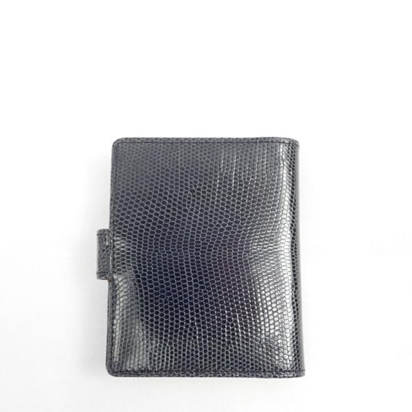 72904 2 Louis Vuitton Agenda Mini Wallet Black