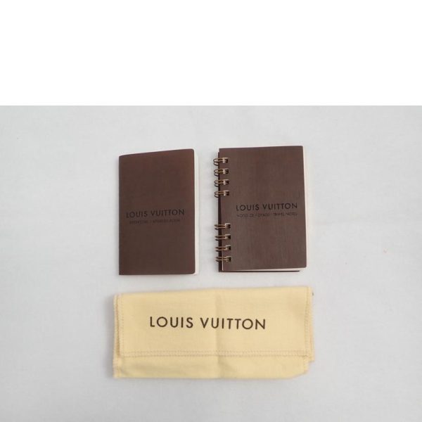 72904 4 Louis Vuitton Agenda Mini Wallet Black