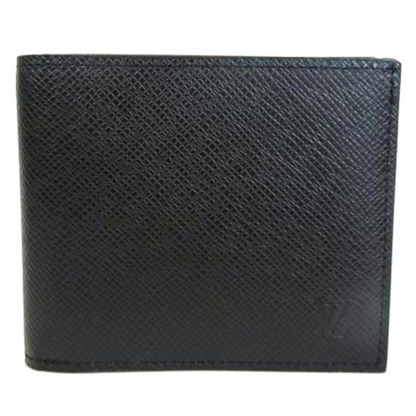 72914 1 Louis Vuitton Amerigo NM Wallet Taiga Ardoise