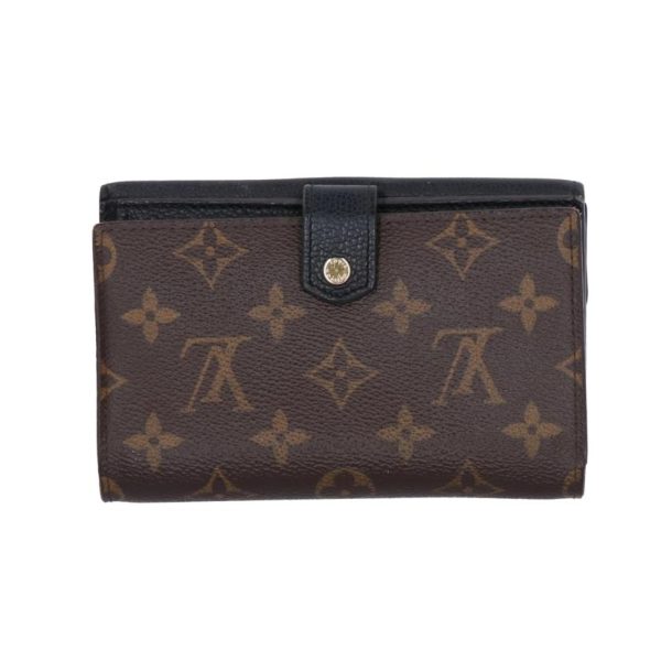 72936 2 Louis Vuitton Portefeuil Pallas Compact Monogram Wallet Noir