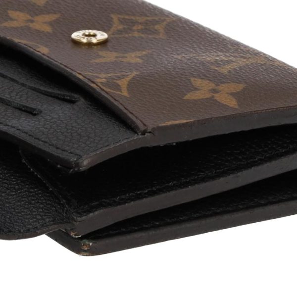 72936 8 Louis Vuitton Portefeuil Pallas Compact Monogram Wallet Noir