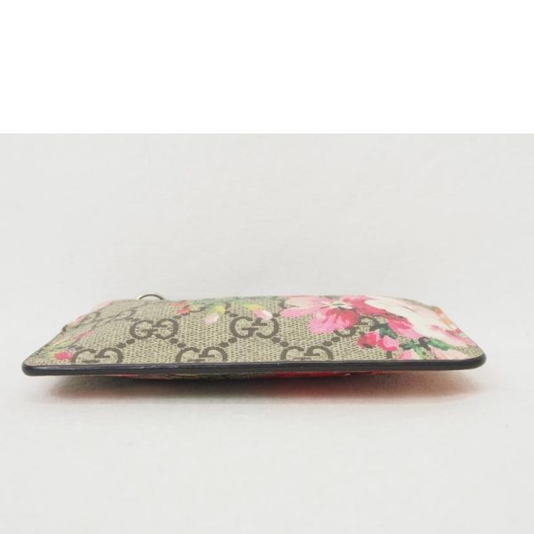 72965 5 GUCCI GG Blooms Coin Case with Key Ring