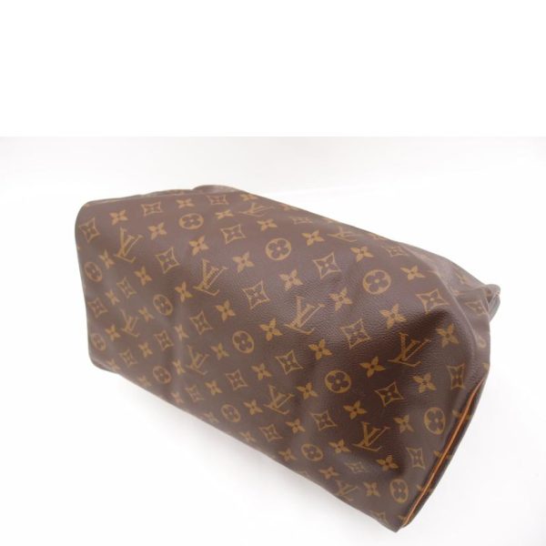 72967 3 Louis Vuitton Old Speedy 35 Monogram Bag Brown