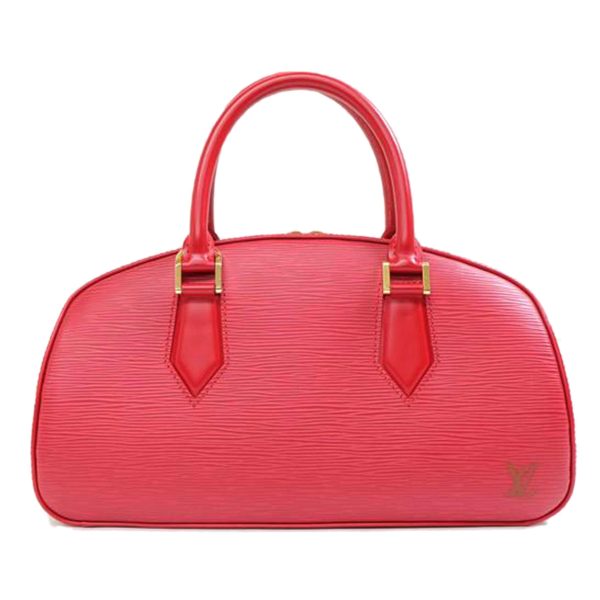 72981 1 Louis Vuitton Jasmine Epi Handbag Castilian Red