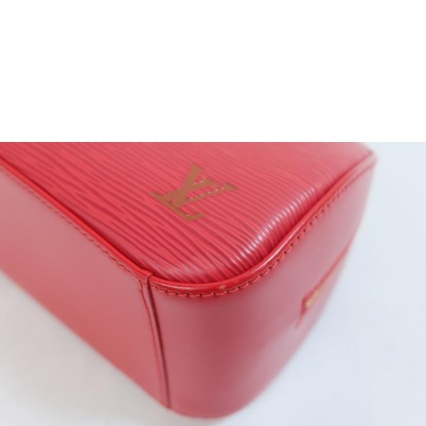 72981 6 Louis Vuitton Jasmine Epi Handbag Castilian Red