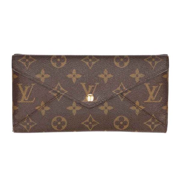 73032 1 Louis Vuitton Portefeuil Origamilon Monogram Wallet Brown