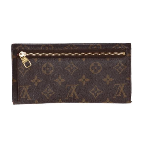 73032 2 Louis Vuitton Portefeuil Origamilon Monogram Wallet Brown