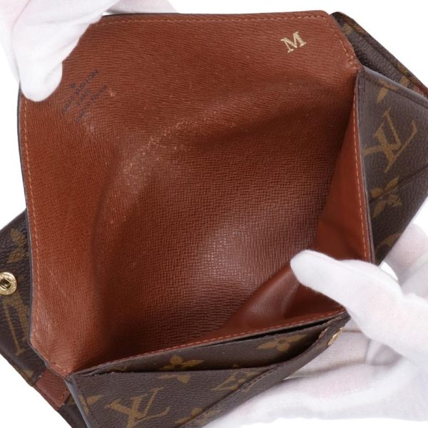 73032 5 Louis Vuitton Portefeuil Origamilon Monogram Wallet Brown