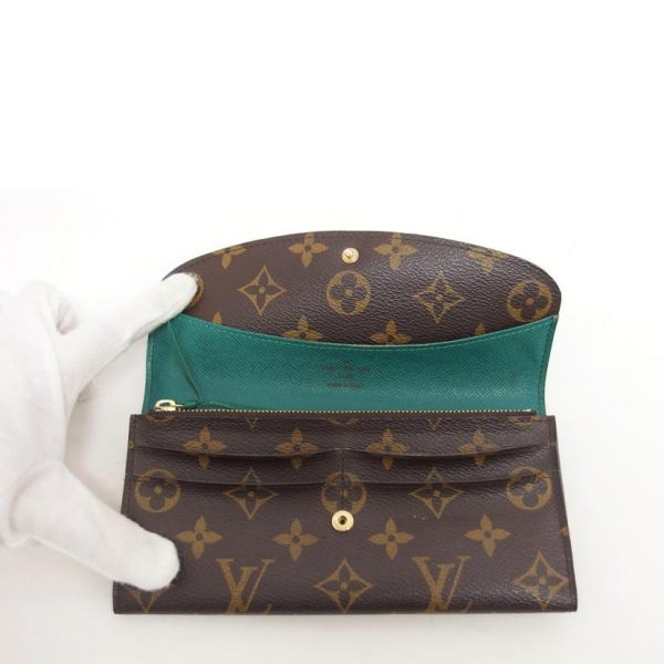 73048 4 Louis Vuitton Portefeuille Emily Wallet Monogram Veil