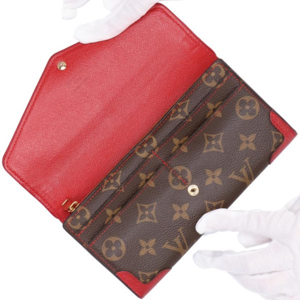 73056 4 Louis Vuitton Portefeuil Sala Monogram Retiro Wallet Brown