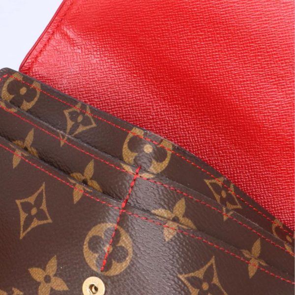 73056 8 Louis Vuitton Portefeuil Sala Monogram Retiro Wallet Brown