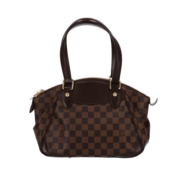 73097 2 Louis Vuitton Verona PM Damier Bag Brown