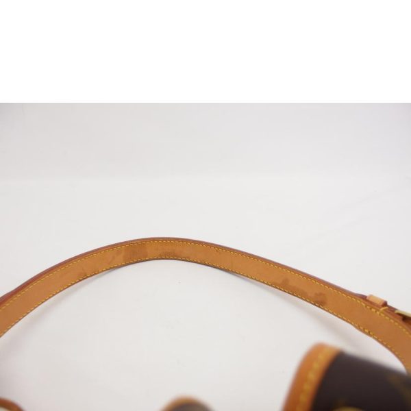 73110 10 Louis Vuitton Petit Noe Monogram Shoulder Bag Brown