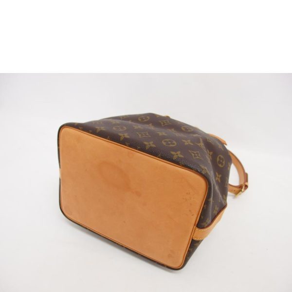 73110 3 Louis Vuitton Petit Noe Monogram Shoulder Bag Brown