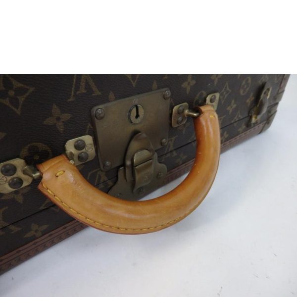 73172 5 Louis Vuitton Alzer Monogram Handbag Brown