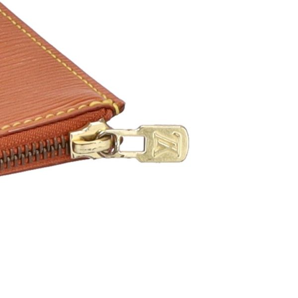 73172 6 Louis Vuitton Posh Document Epi Zipangu Gold Pouch