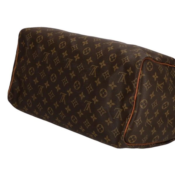 73179 3 Louis Vuitton Speedy Monogram Handbag Brown