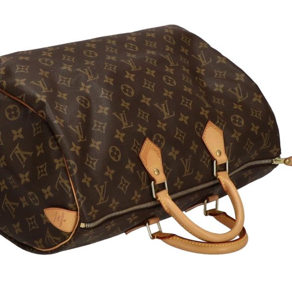 73179 4 Louis Vuitton Speedy Monogram Handbag Brown