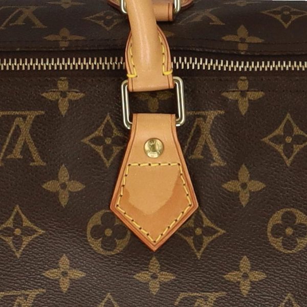 73179 8 Louis Vuitton Speedy Monogram Handbag Brown