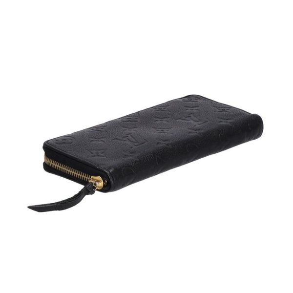 73186 3 Louis Vuitton Clemence Monogram Wallet Brown