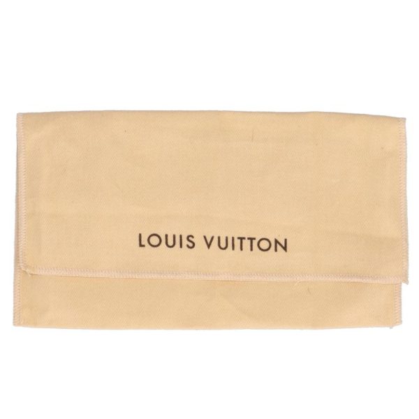 73186 6 Louis Vuitton Clemence Monogram Wallet Brown