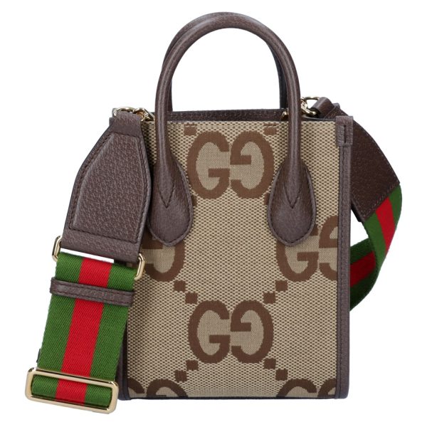 73218 6 GUCCI 2WAY bag jumbo GG