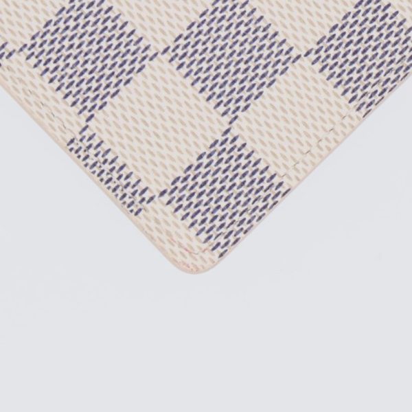 73233 6 Louis Vuitton Agenda PM Damier Azur White