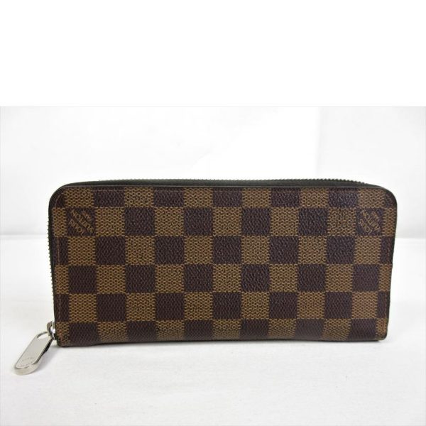 73270 2 Louis Vuitton Zippy Wallet Vertical Damier