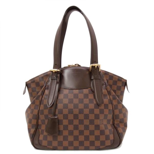 73315 1 Louis Vuitton Verona MM Damier Ebene Handbag Brown