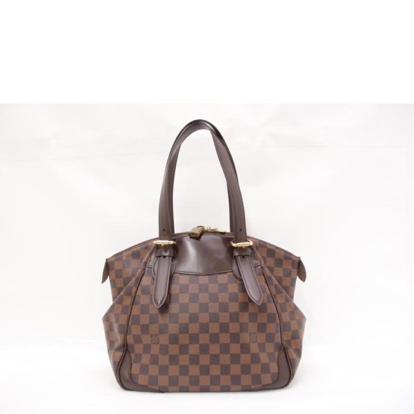 73315 2 Louis Vuitton Verona MM Damier Ebene Handbag Brown