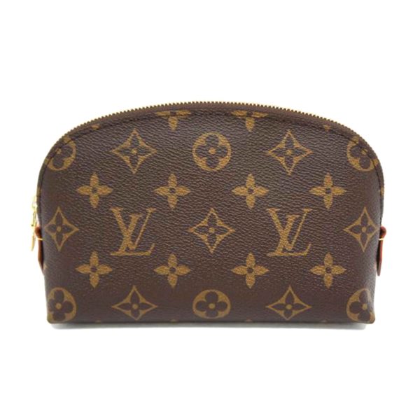 73317 1 Louis Vuitton Pochette Cosmetic Bag Monogram Brown