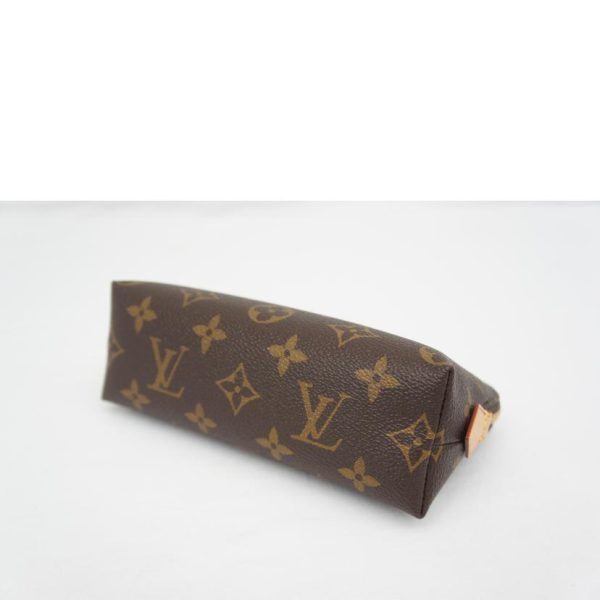 73317 3 Louis Vuitton Pochette Cosmetic Bag Monogram Brown